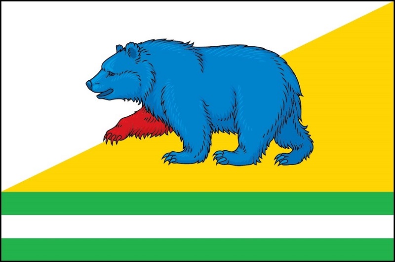 Флаг Петуховского муниципального округа.