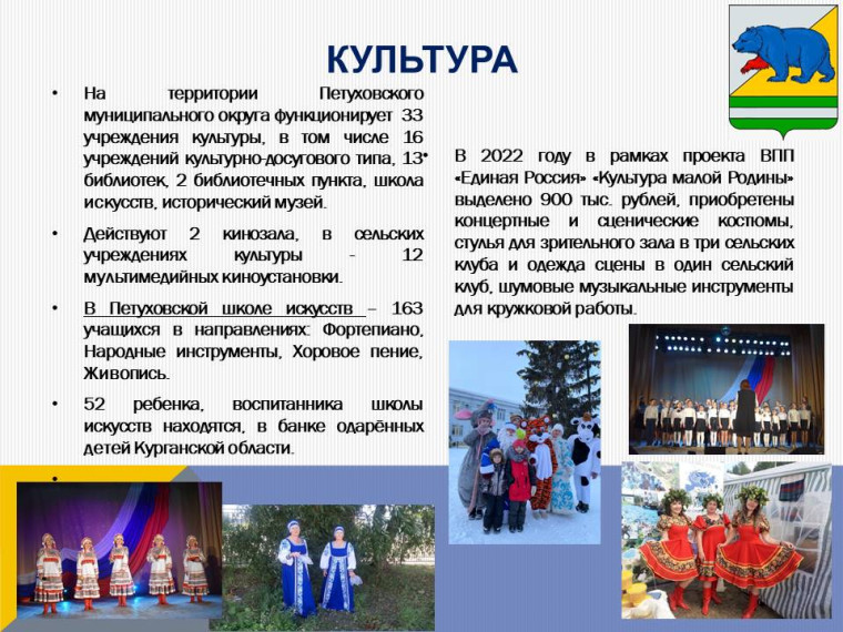 В 2024 году Петуховский муниципальный округ отмечает 100-летие со дня образования.